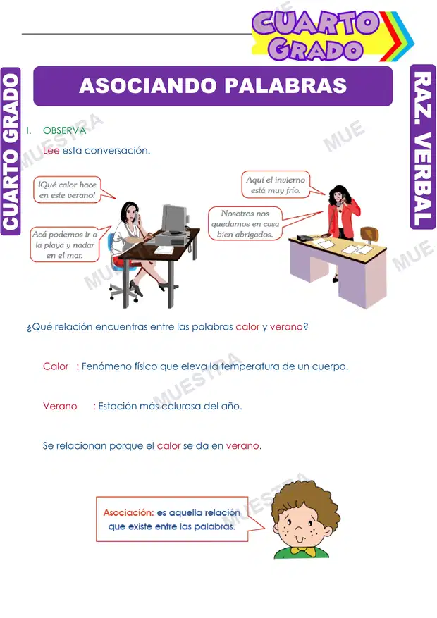 Asociando Palabras