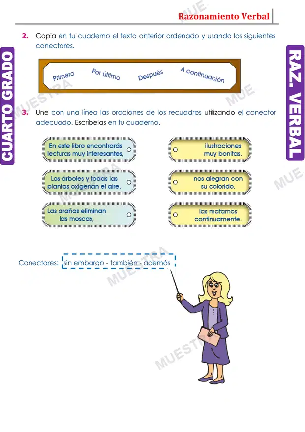 Muestra de Conectando las Palabras
