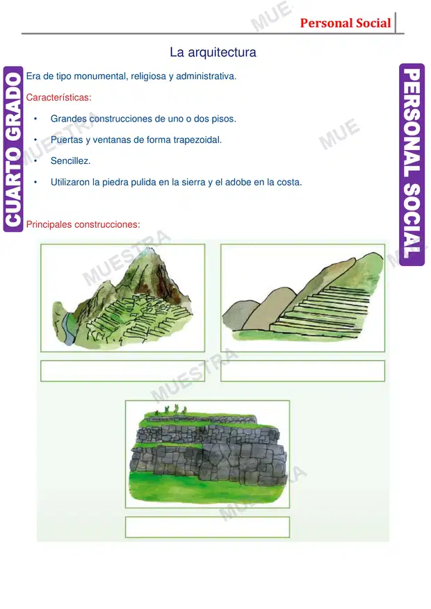 Muestra de Cultura en el Tahuantinsuyo