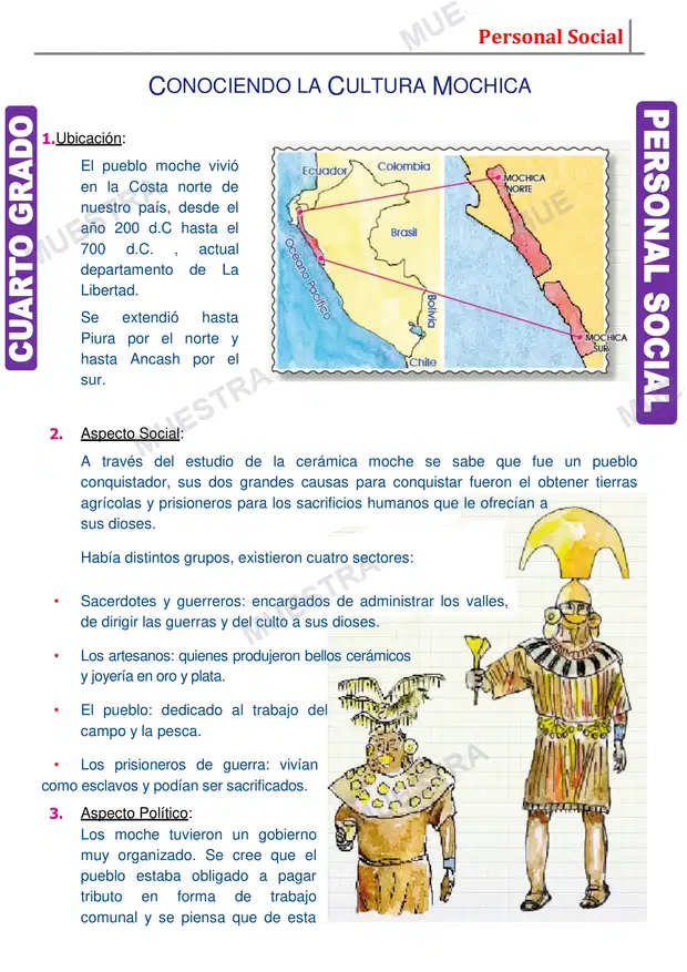Muestra de Cultura Mochica Resumen
