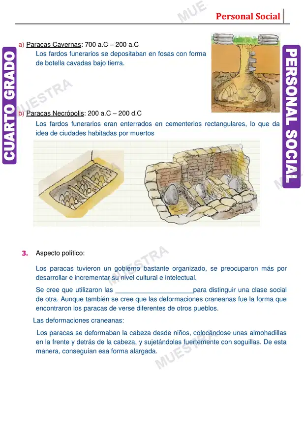 Muestra de Cultura Paracas Resumen
