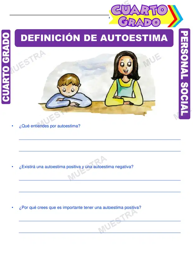 Definición de Autoestima