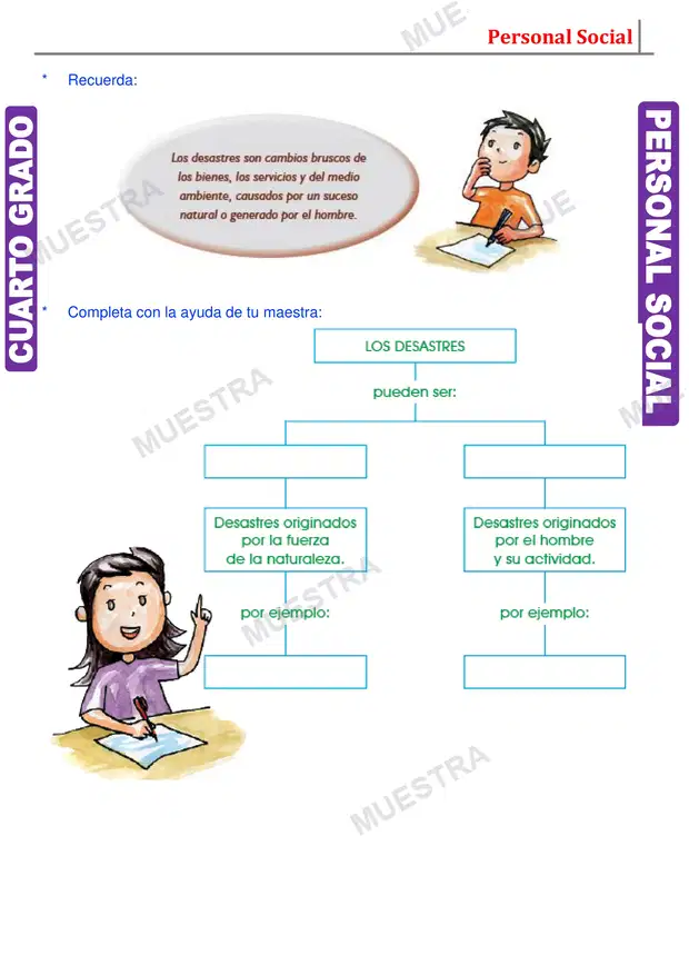 Muestra de Desastres Naturales