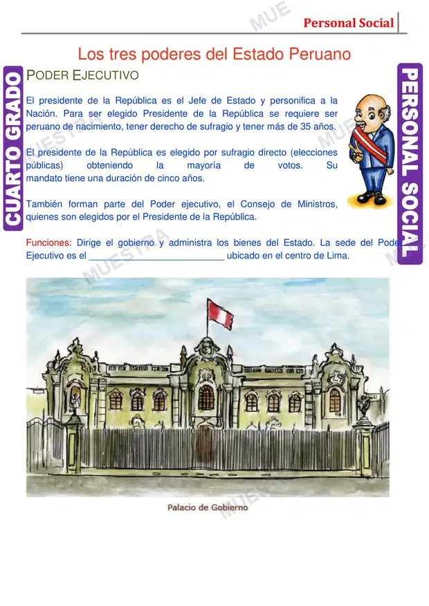 Muestra de El Estado Peruano