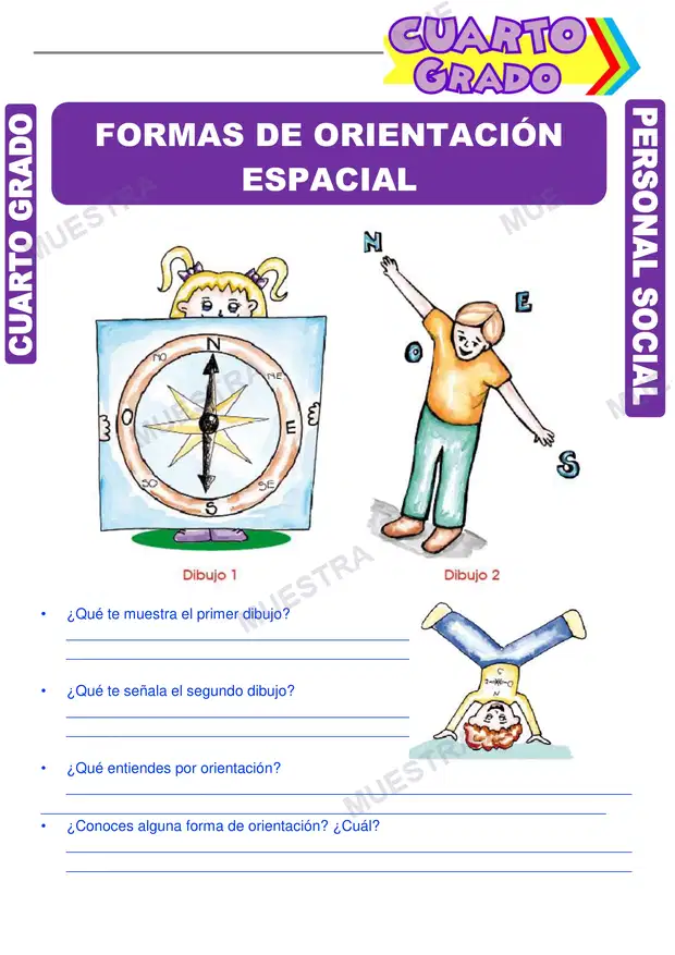 Formas de Orientación Espacial