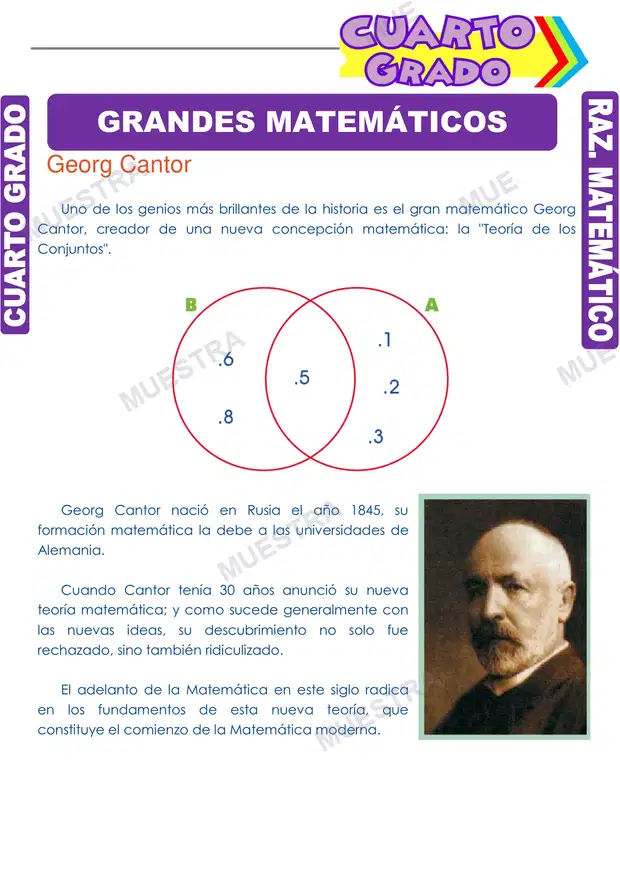 Grandes Matemáticos
