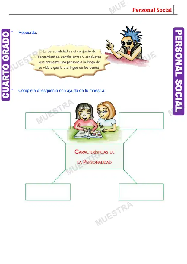 Muestra de La Personalidad