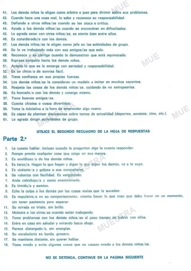 Muestra de CUADERNILLO