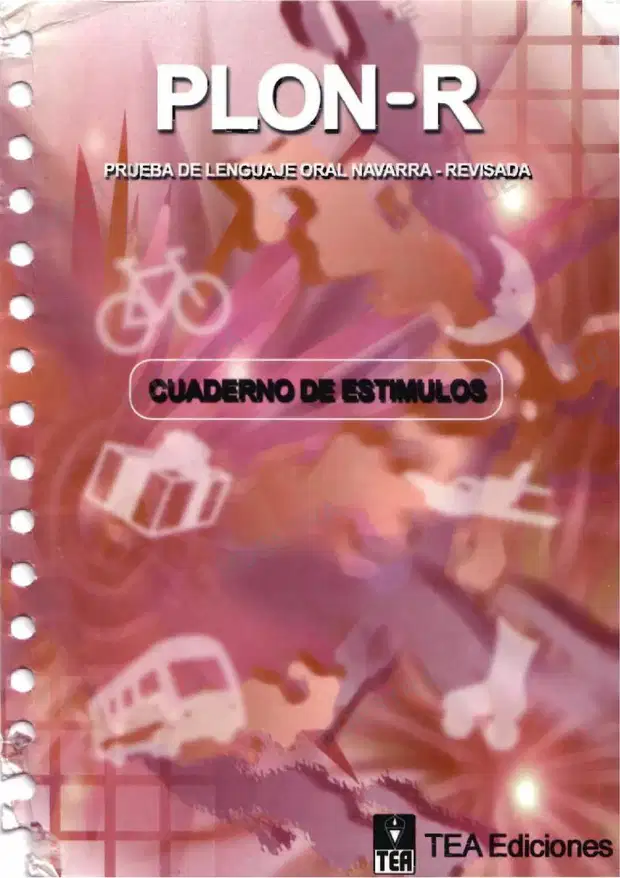 PLON-R Cuaderno Estímulos