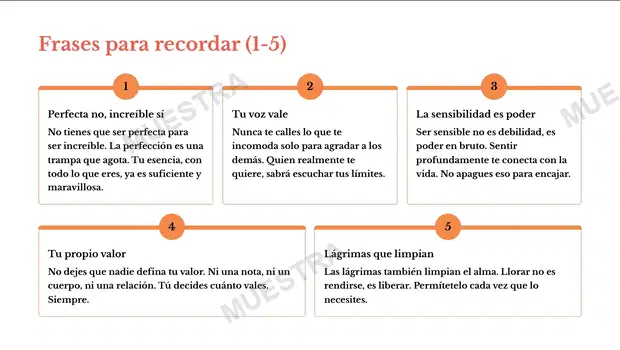 Muestra de 30 Cosas que No Quiero que Mi Hijo Olvide