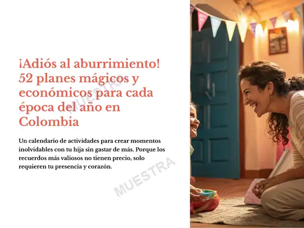 Adiós al Aburrimiento - 52 Planes Mágicos y Económicos