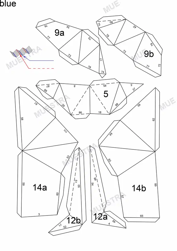 01 Dacnis Templates