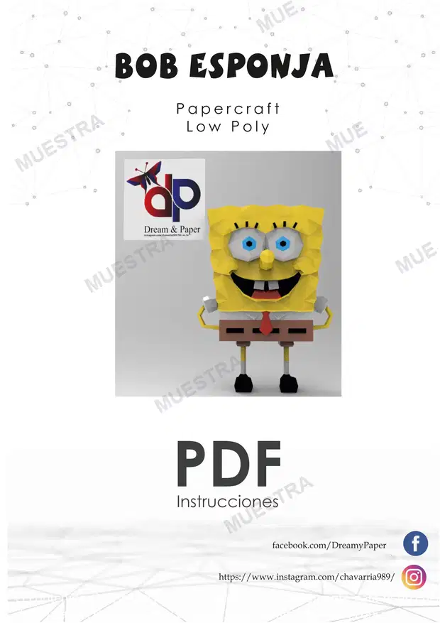 bob esponja manual.