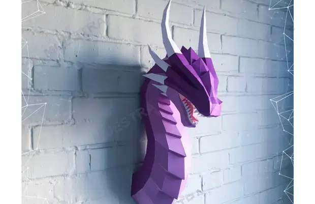 Dragon morado