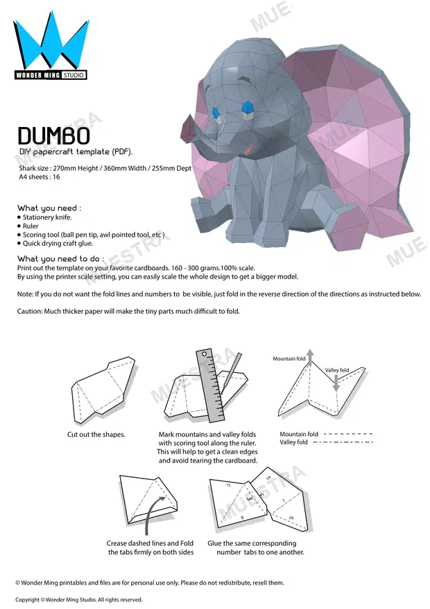 Dumbo bebé - Wonder Ming Studio