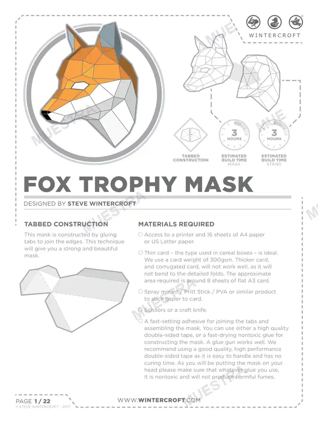 Fox Trophy - Trofeo (Wintercroft WC86)