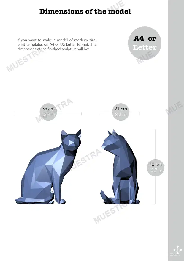 Muestra de Gato templado