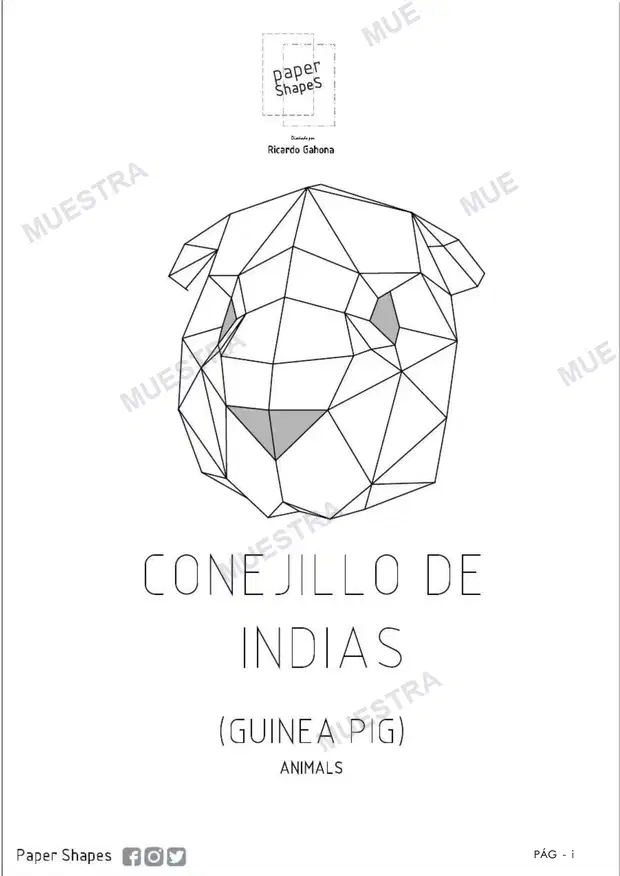 Guinea Pig Mask