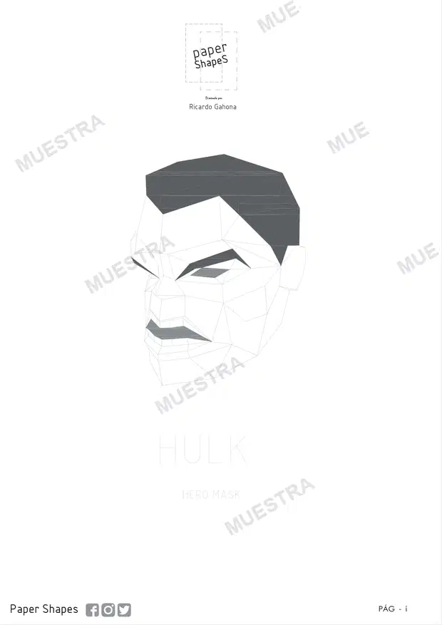 HULK-PAPERSHAPES