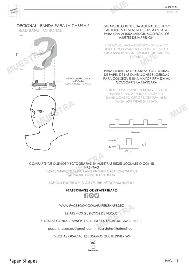 Muestra de Iron Man