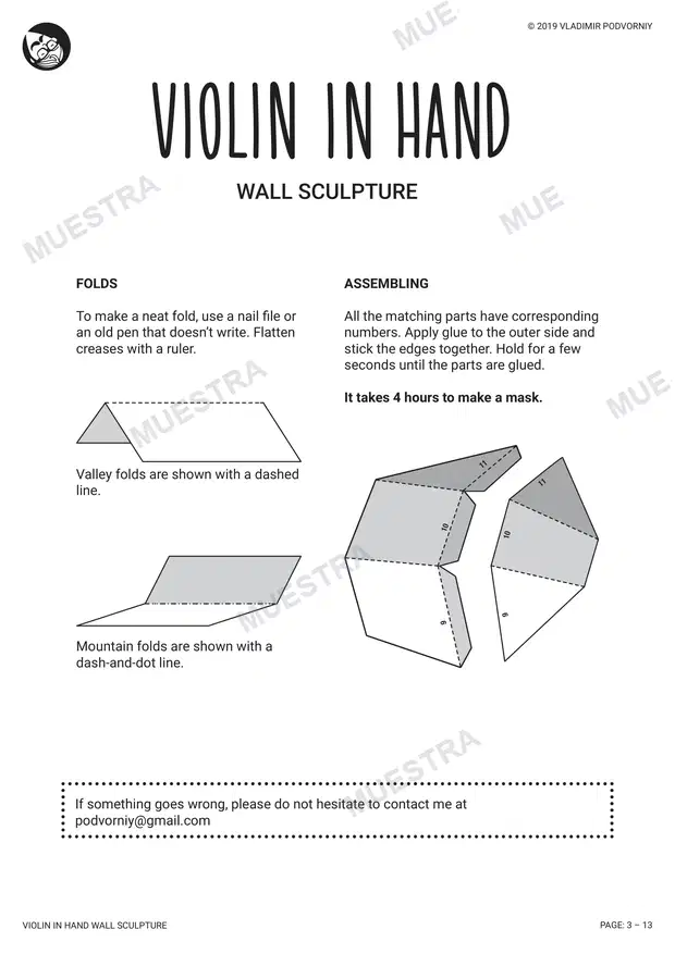 Muestra de MANOS DE VIOLINISTA PARED