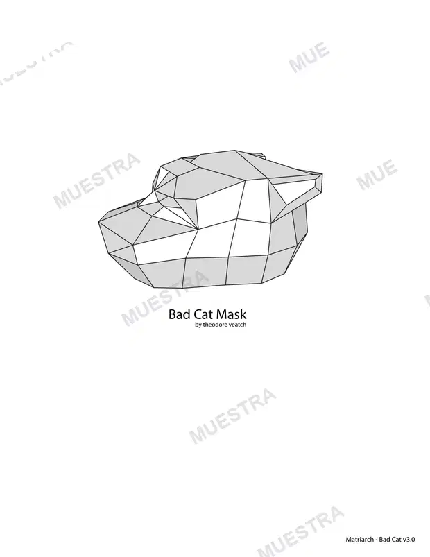 Máscara Gato (Bad Cat)