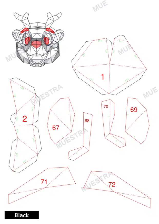 Muestra de Masculine Bear Mask(1)