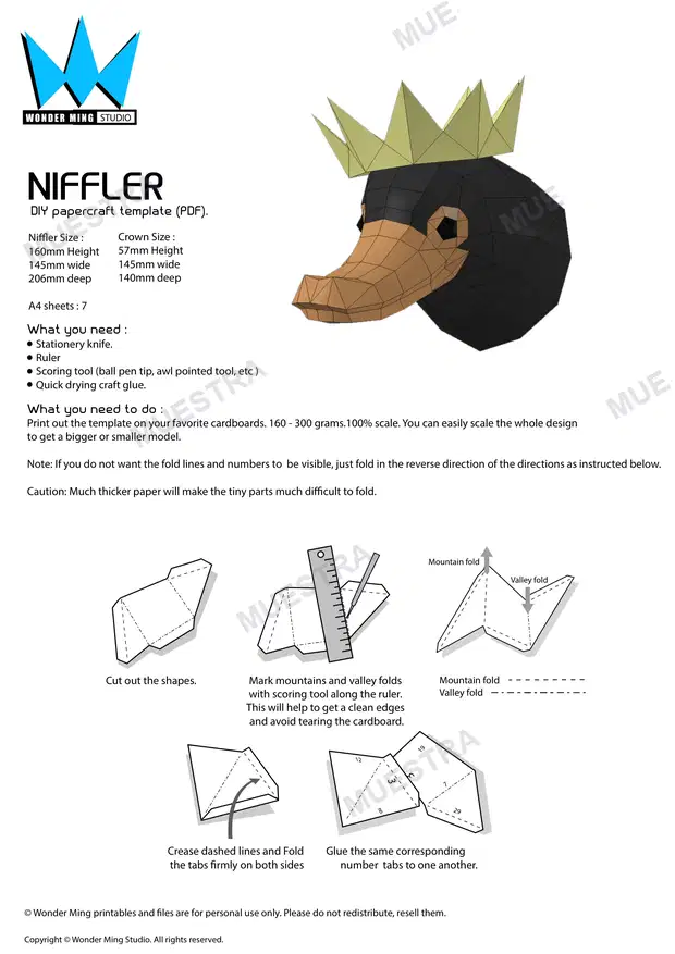 Niffler Crown Instr