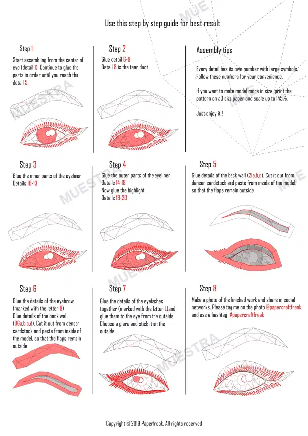 Muestra de Ojo