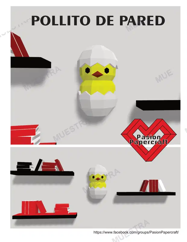 Pollito de pared