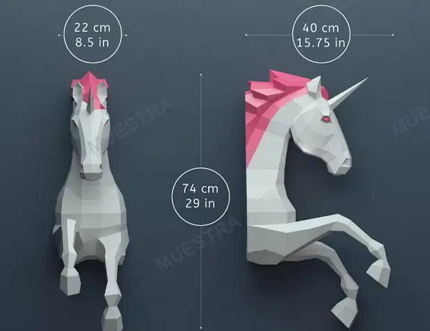 Unicornio (pared)