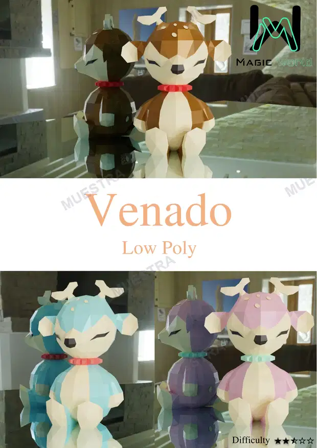 Venado bebé Navidad -MagicWorld-