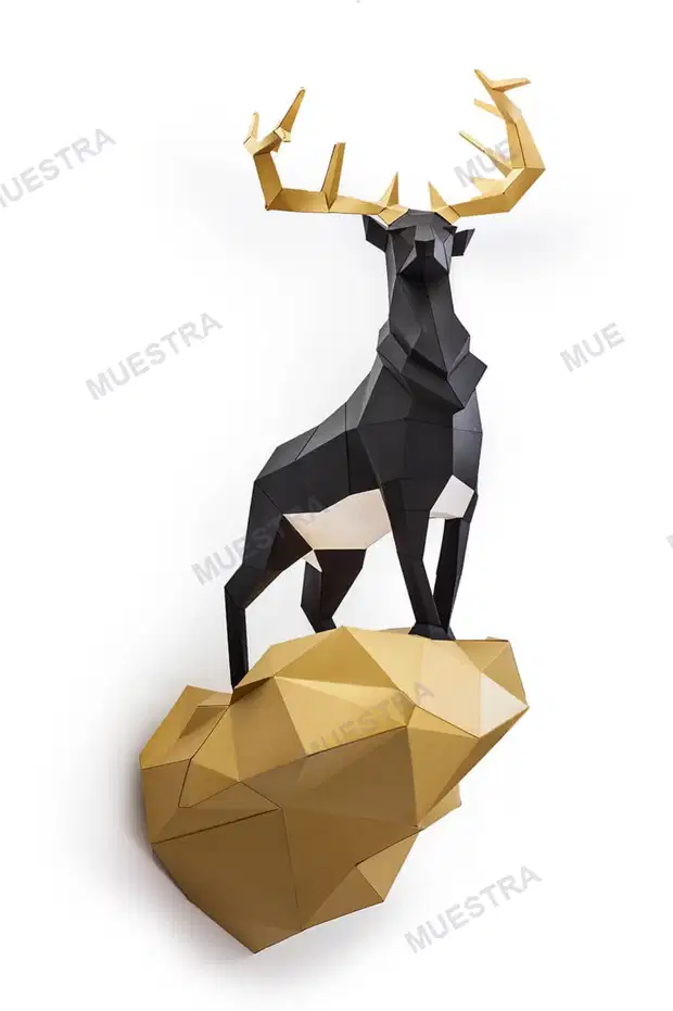 Venado en la roca - Craft the wall