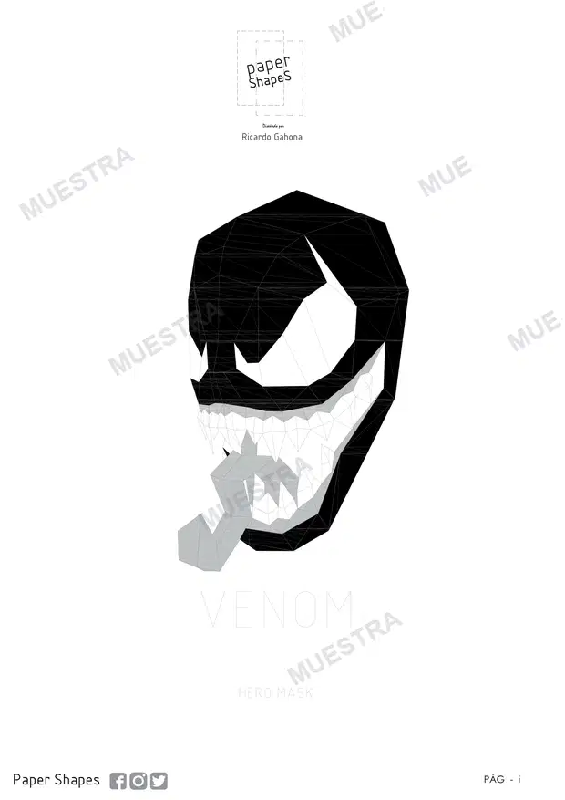 VENOM-PAPER_SHAPES-1