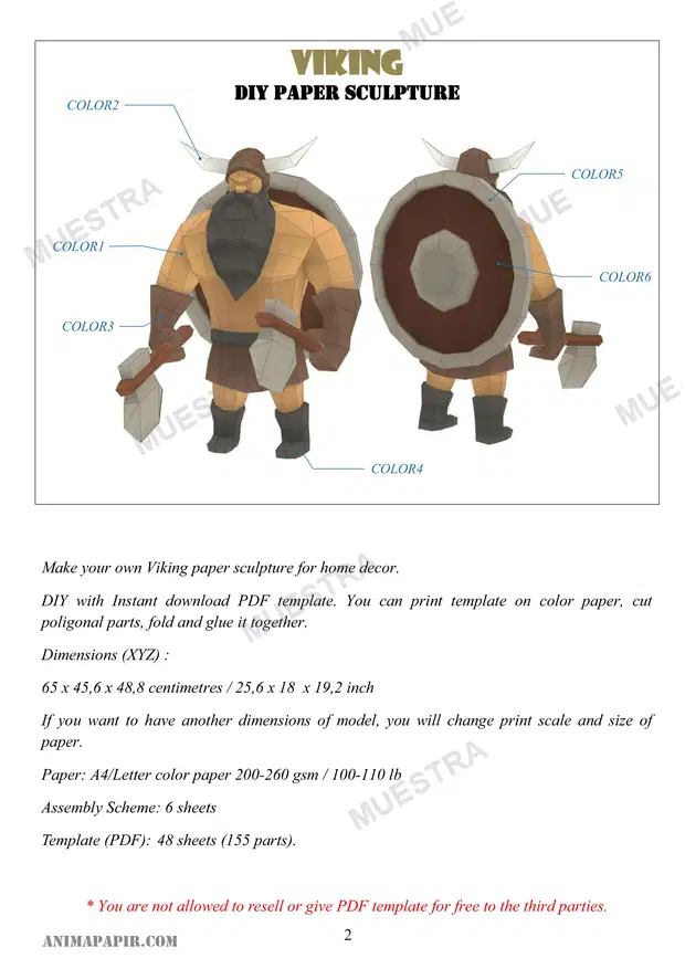 Muestra de Vikingo