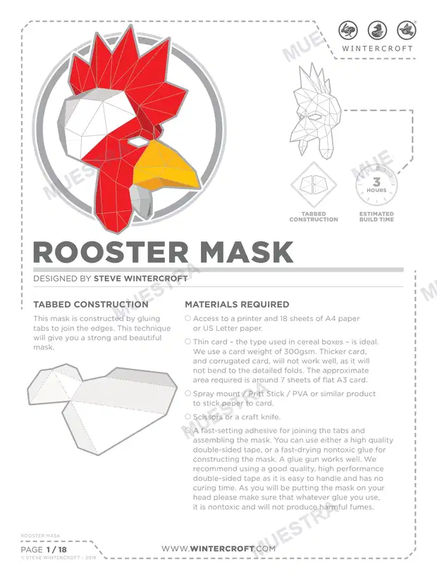 Winter Rooster