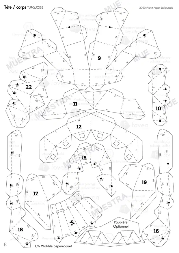 Muestra de Wobble PeperRoquet By Fovea