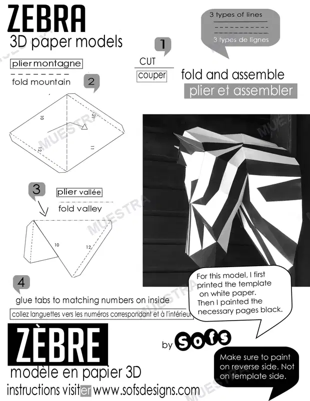 Muestra de Zebra Trofeo