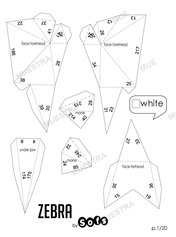 Muestra de Zebra Trofeo