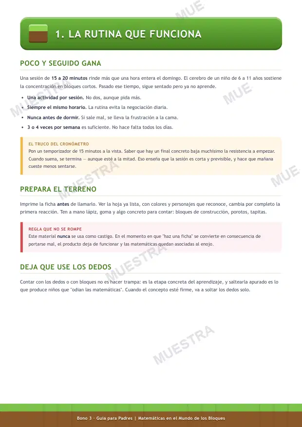 Muestra de Guía para Padres