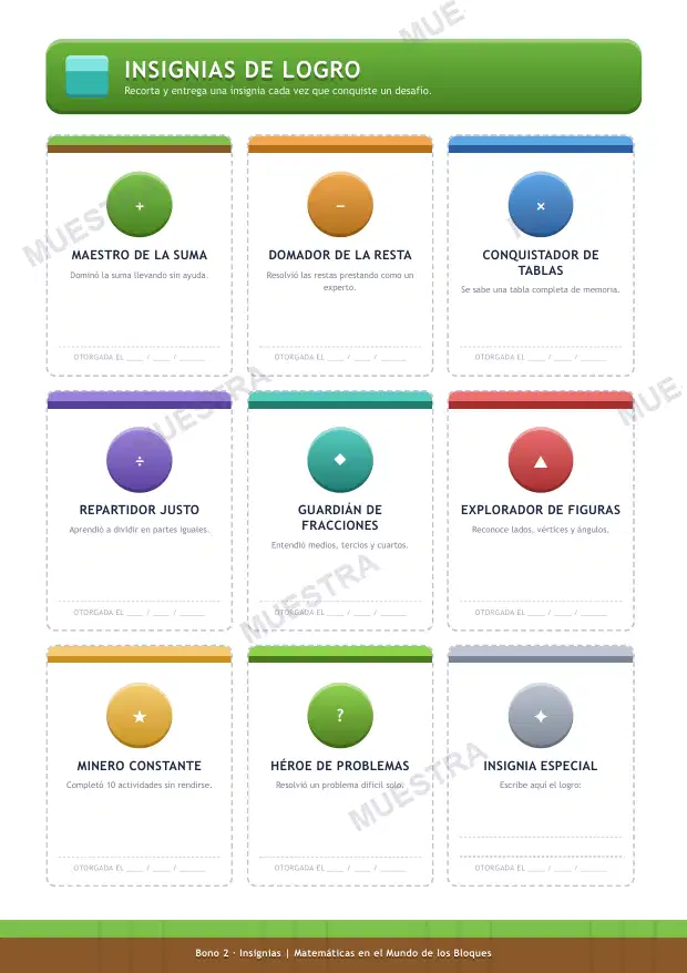 Insignias de Logro