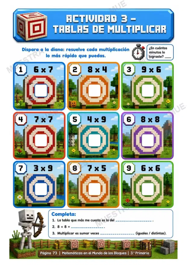Muestra de Módulo 3 - Tercer Grado