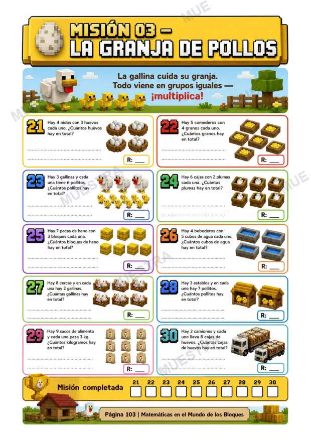Muestra de Problemas Matemáticos