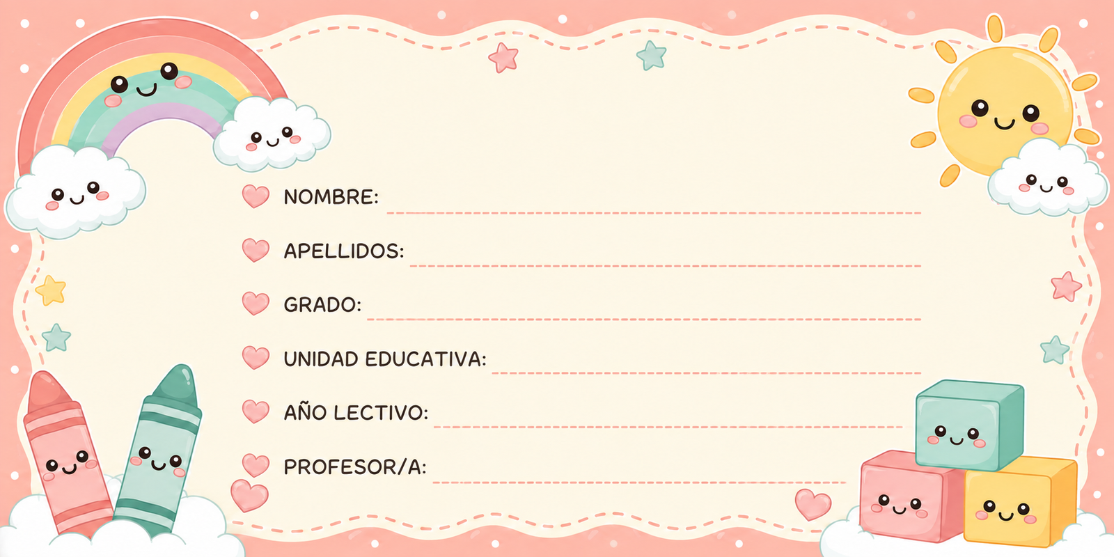 Membretes y horarios